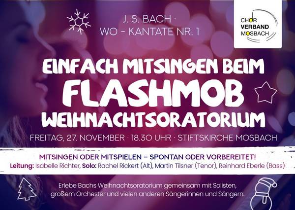 Quelle: Chorverband Mosbach - eingebettet von www.kirchenbezirk-mosbach.de
