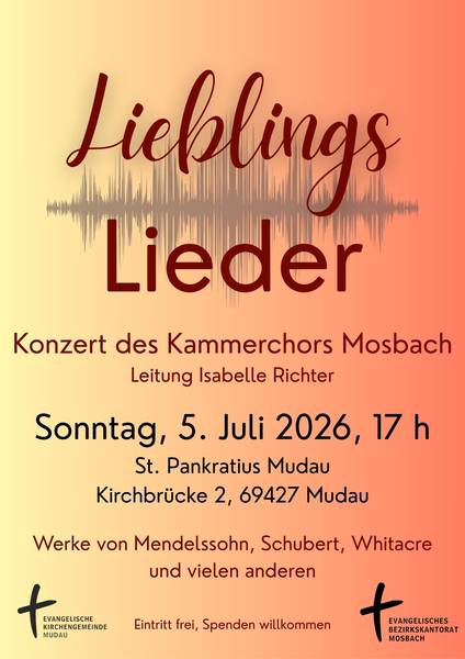 Quelle: Ev. Bezirkskantorat Mosbach