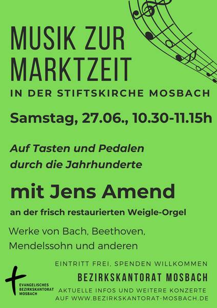 Quelle: Ev. Bezirkskantorat Mosbach - eingebettet von www.kirchenbezirk-mosbach.de