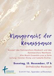 Quelle: Ev. Bezirkskantorat Mosbach
