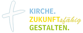 Logo: Kirche.Zukunft-sfähig.Gestalten.